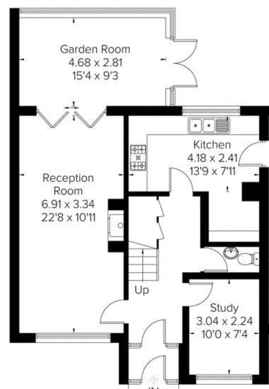 Low Cost, 6 Bed With Parking & Large Garden 12 Virginia Water Eksteriør billede